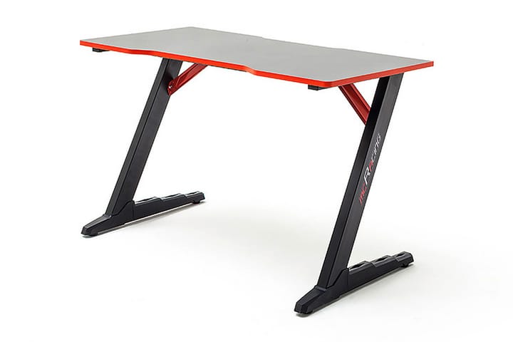 Pelipöytä Fother 120 cm - Musta/Punainen - Huonekalut - Pöydät & ruokailuryhmät - Työpöytä - Pelipöytä