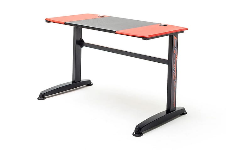 Pelipöytä Fother 120 cm - Punainen/Musta - Huonekalut - Pöydät & ruokailuryhmät - Työpöytä - Pelipöytä