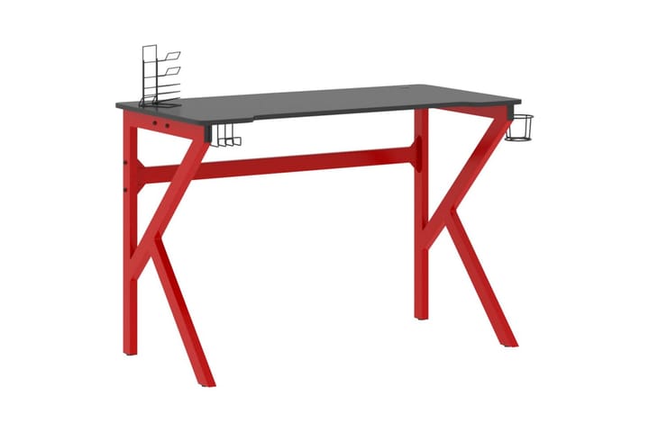 Pelipöytä K-muotoisilla jaloilla 110x60x75 cm - Huonekalut - Pöytä & ruokailuryhmä - Työpöytä - Pelipöytä