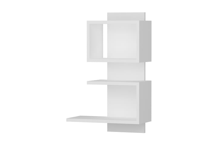 Seinähylly Osiah 45 cm - Valkoinen - Puutarhakalusteet - Tuolit & nojatuolit - Karmituolit ulos