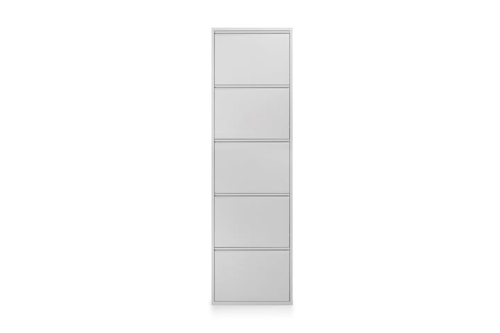 Kenkäkaappi Zap 50 cm 5 laatikkoa - Valkoinen Metalli - Huonekalut - Säilytys - Kenkäsäilytys
