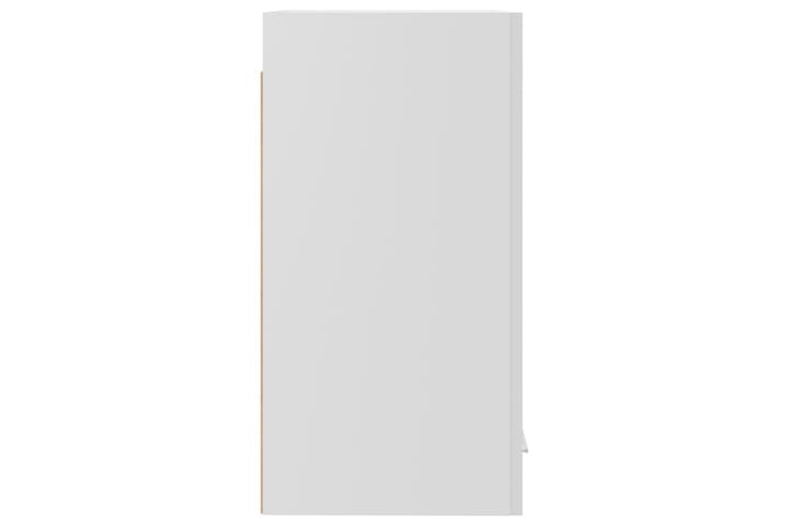 Seinäkaappi korkeakiilto valkoinen 29,5x31x60 cm lastulevy - Valkoinen - Huonekalut - Säilytys - Säilytyskaapit