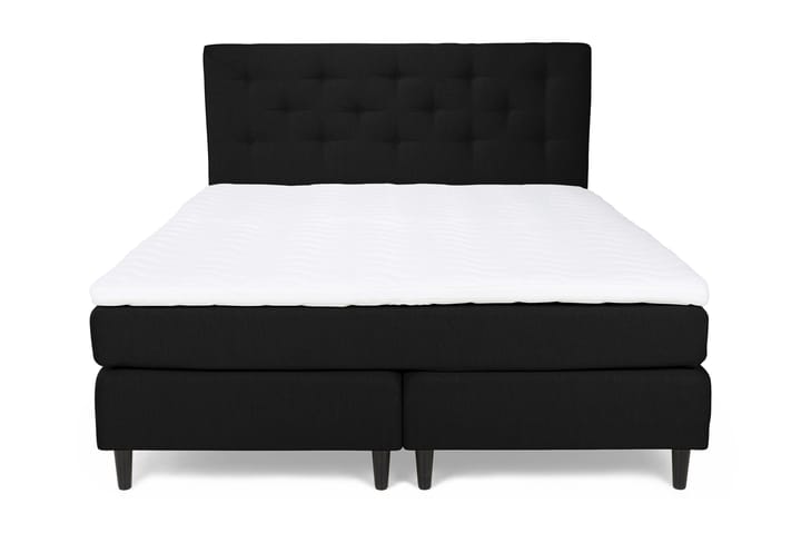 Sänkypaketti Laze Deluxe 160x200 Musta - Huonekalut - Sängyt - Jenkkisängyt