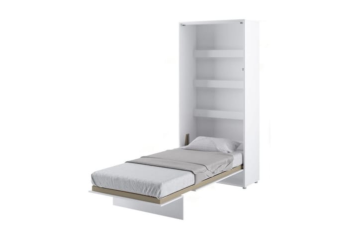 Sänkykaappi 90x200 cm Pysty Valkoinen - Bed Consept - Huonekalut - Sängyt - Kaappisängyt