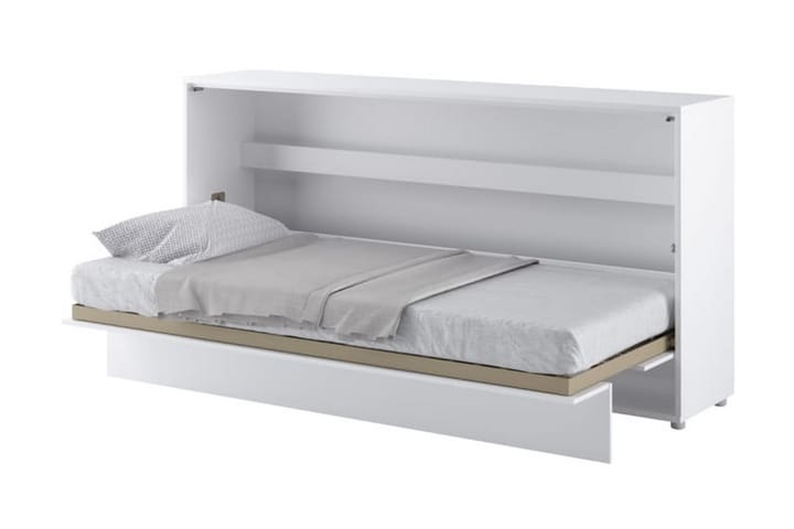 Sänkykaappi 90x200 cm Vaaka Valkoinen - Bed Consept - Huonekalut - Sängyt - Kaappisängyt