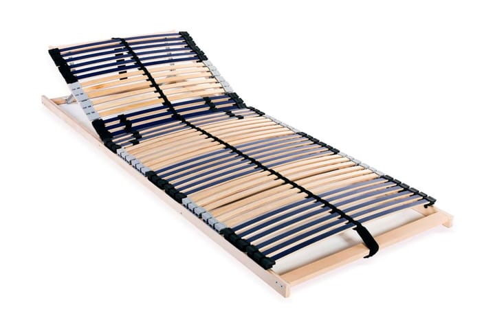Sängyn sälepohja 42 säleellä 7 vyöhykettä 70x200 cm - Sininen - Huonekalut - Sänky - Sängyn lisävarusteet & sängynpäädyt - Sälepohjat