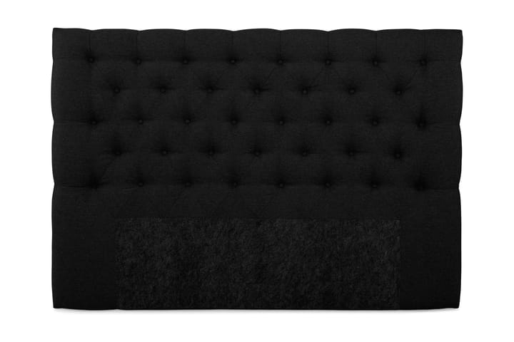 Sängynpääty Boxford 160 cm - Musta - Huonekalut - Sänky - Sängyn lisävarusteet & sängynpäädyt - Sängynpääty