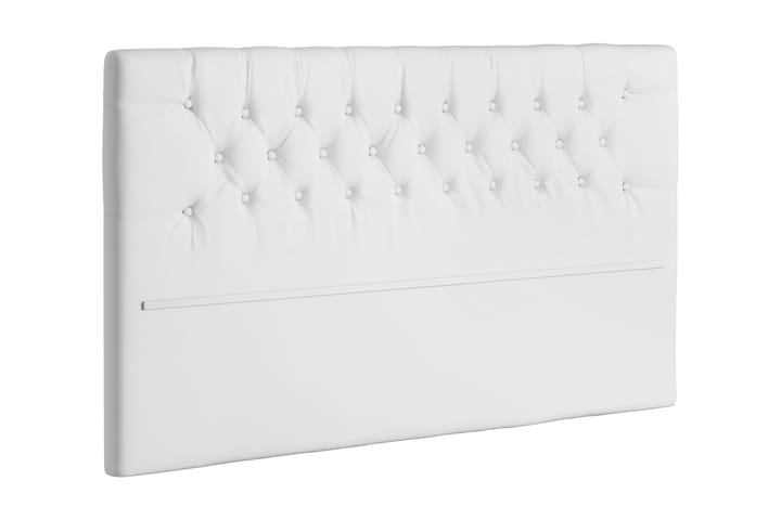 Sängynpääty Celinda 140 cm Keinonahka - Valkoinen - Huonekalut - Sängyt - Sängyn lisävarusteet & sängynpäädyt - Sängynpääty