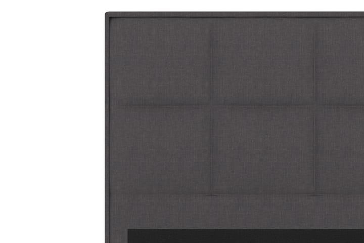Sängynpääty Choice 210 cm Ruudullinen - Tummanharmaa - Huonekalut - Sänky - Sängyn lisävarusteet & sängynpäädyt - Sängynpääty