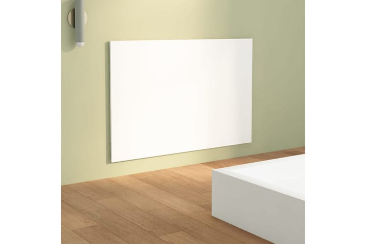 Sängynpääty valkoinen 120x1,5x80 cm tekninen puu - Valkoinen - Huonekalut - Sänky - Sängyn lisävarusteet & sängynpäädyt - Sängynpääty