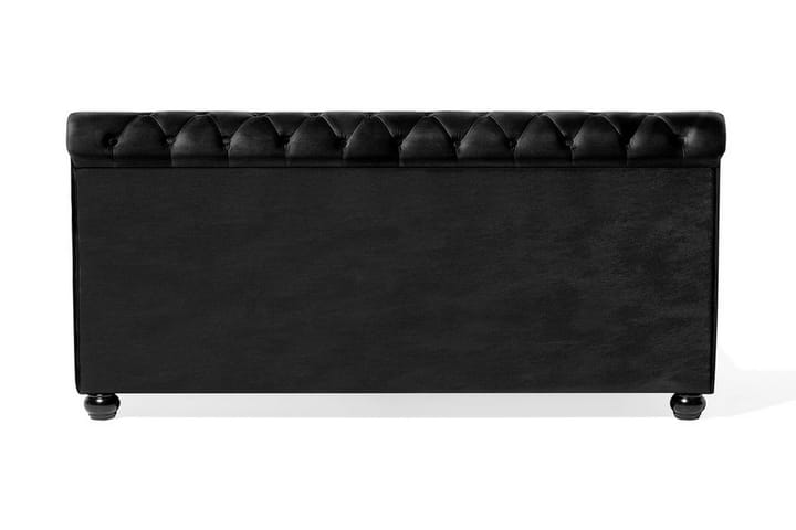 Parivuode Avallon 180x200 cm - Musta - Huonekalut - Sänky - Sänkykehikot & sängynrungot