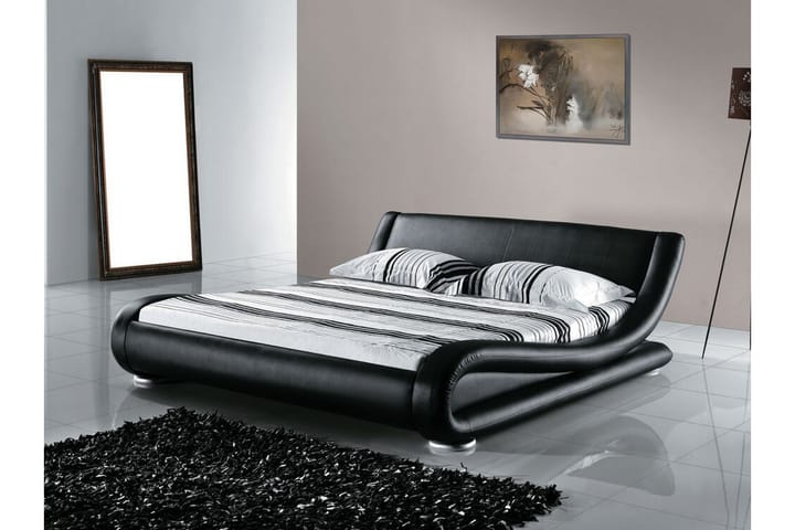 Parivuode Avignon 180x200 cm - Musta - Huonekalut - Sängyt - Sänkykehikot & sängynrungot