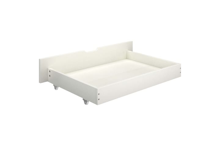 Sängynrunko 4 vetolaatikolla valkoinen 140x200 cm - Valkoinen - Huonekalut - Sängyt - Sänkykehikot & sängynrungot