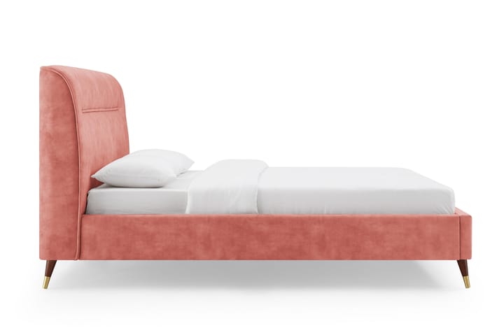 Sängynrunko Garenne 180x200 cm - Vaaleanpunainen - Huonekalut - Sänky - Sänkykehikot & sängynrungot