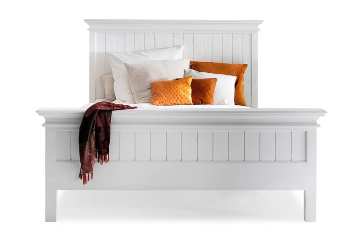 Sängynrunko Halifax King Size - 180x200 Valkoinen - Huonekalut - Sänky - Sänkykehikot & sängynrungot