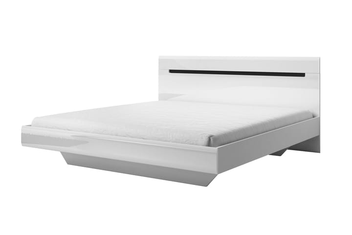Sängynrunko Mcguffey 160x200 cm - Valkoinen - Huonekalut - Sänky - Sänkykehikot & sängynrungot