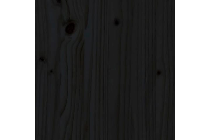 Sängynrunko musta täysi puu 120x190 cm 4FT Small Double - Musta - Huonekalut - Sänky - Sänkykehikot & sängynrungot