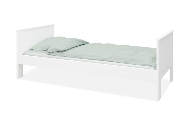 Sängynrunko Treiso 90x200 - Valkoinen - Huonekalut - Sänky - Sänkykehikot & sängynrungot