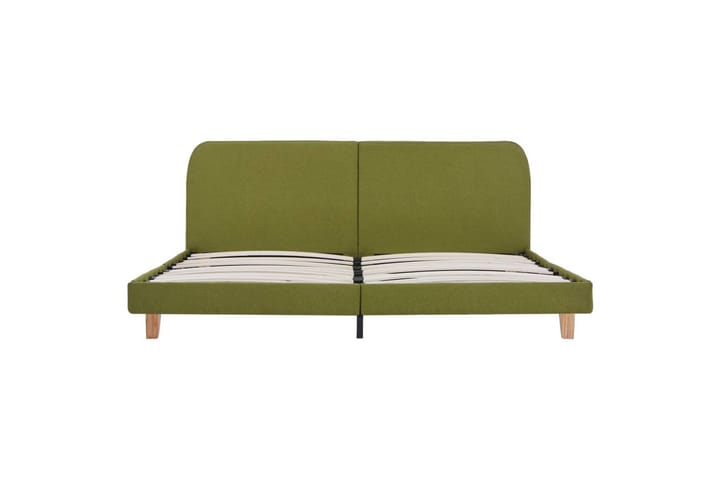 Sängynrunko vihreä kangas 150x200 cm - Vihreä - Huonekalut - Sänky - Sänkykehikot & sängynrungot