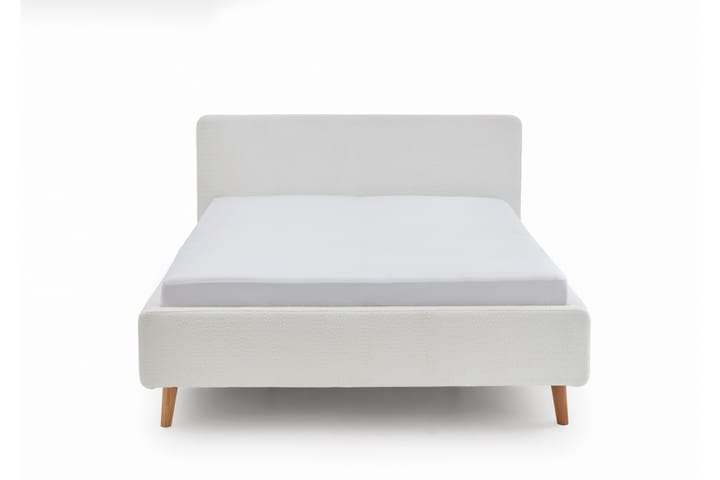 Sängynrunko Welbourne 160x200 cm - Valkoinen - Huonekalut - Sänky - Sänkykehikot & sängynrungot