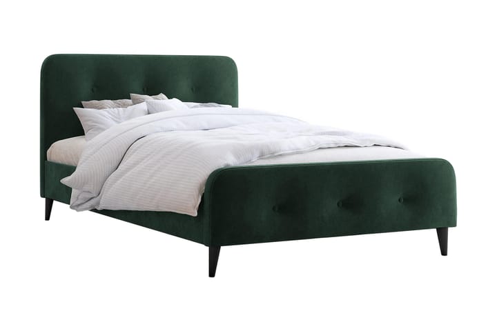 Sänky Loham 165x214 cm - Vihreä - Huonekalut - Sängyt - Sänkykehikot & sängynrungot