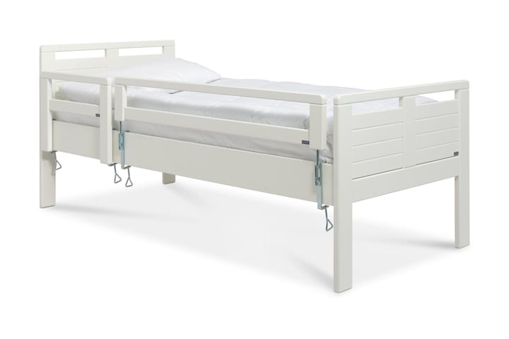 Sänky Seniori 120 cm Valkoinen - Kiteen Huonekalut - Huonekalut - Sänky - Sänkykehikot & sängynrungot