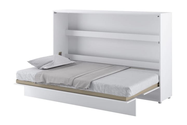 Sänkykaappi 120x200 cm Vaaka Valkoinen - Bed Consept - Puutarhakalusteet - Terassipöydät - Ruokapöytä terassille