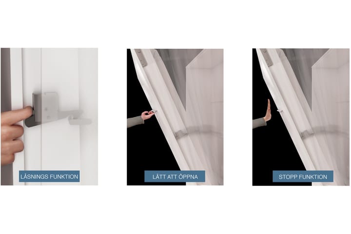 Sänkykaappi Compact Vaaka 120x200 - Valkoinen korkeakiilto - Huonekalut - Sängyt - Vierassänky & varavuode - Kaappisängyt