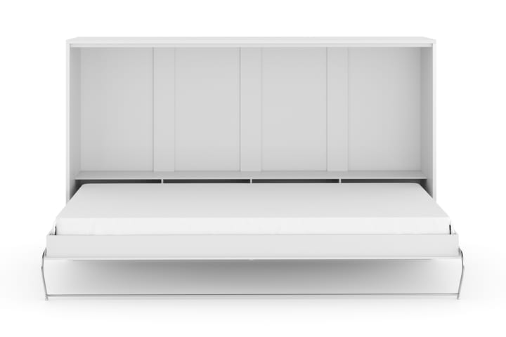 Sänkykaappi Compact Vaaka 120x200 - Valkoinen korkeakiilto - Huonekalut - Kalustesetit - Makuuhuoneen kalustesetit