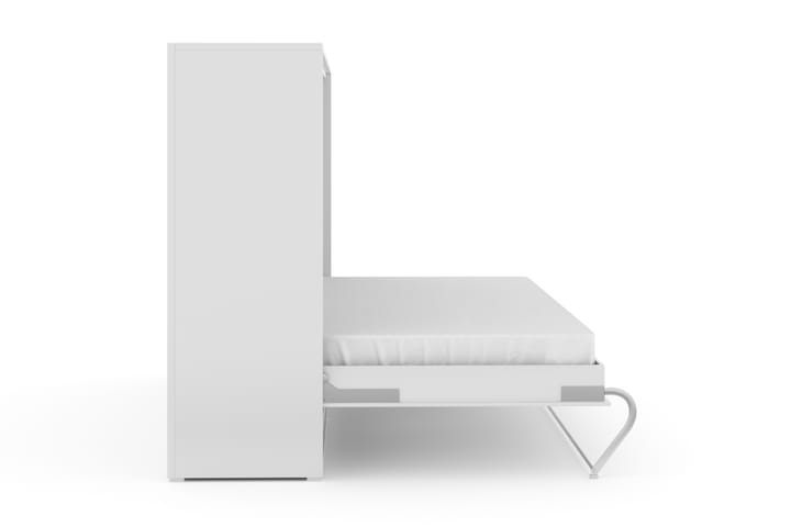 Sänkykaappi Solid 120x200 Vaaka - Valkoinen - Huonekalut - Sänky - Vierassänky & varavuode - Kaappisängyt