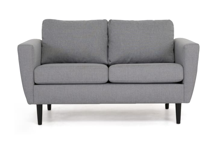 Sohva Hudson 2:n ist - Vaaleanharmaa/Musta - Huonekalut - Sohvat - 2:n istuttava sohva