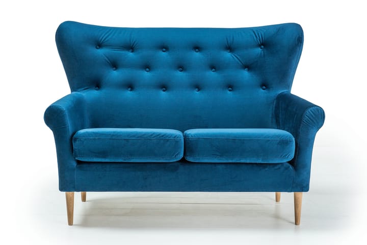 Sohva Loanne 2:n ist - Sininen - Huonekalut - Sohvat - 3:n istuttava sohva
