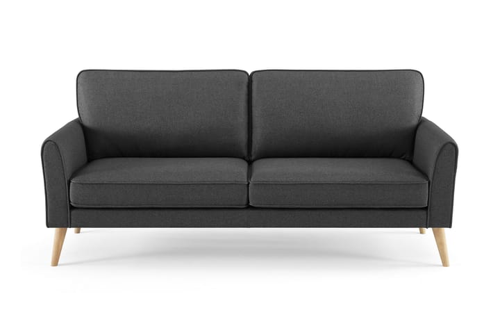 3:n ist sohva Cinnie - Tummanharmaa - Huonekalut - Sohvat - 3:n istuttava sohva