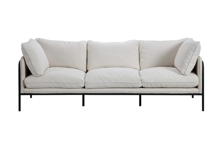 3:n ist Sohva Harcourt - Valkoinen - Huonekalut - Sohvat - 3:n istuttava sohva