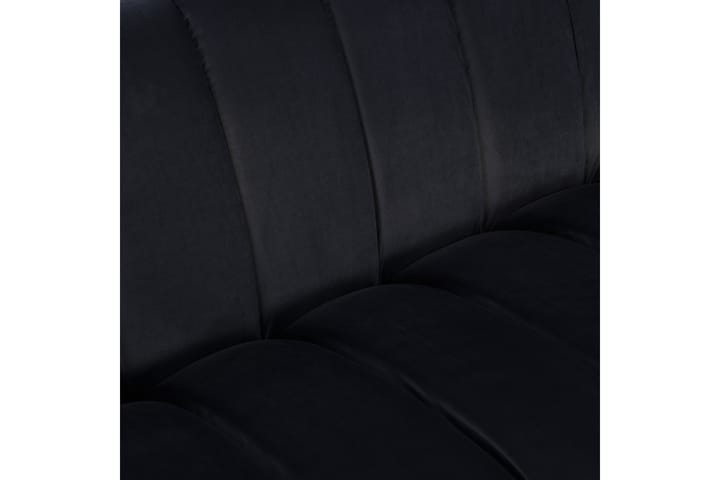 3:n ist Sohva Regato - Musta/Musta - Huonekalut - Sohva - 3:n istuttava sohva