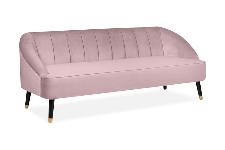 Sohva Alsvag 2-4:n ist - Vaaleanpunainen - Huonekalut - Sohvat - 4:n istuttava sohva