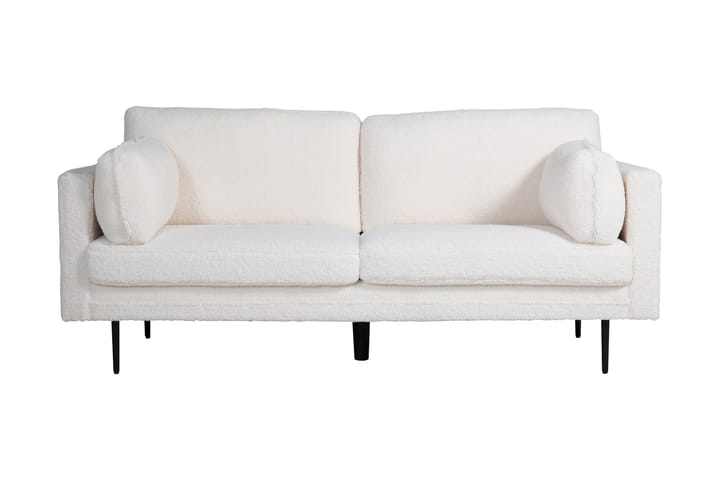 Sohva Arianos 3:n ist Teddy - Valkoinen - Huonekalut - Sohvat - 3:n istuttava sohva