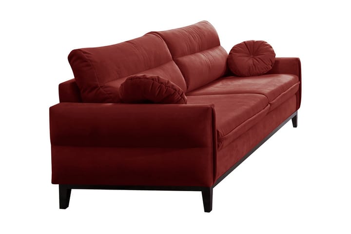 Sohva Bokanda - Punainen - Huonekalut - Sohva - 3:n istuttava sohva