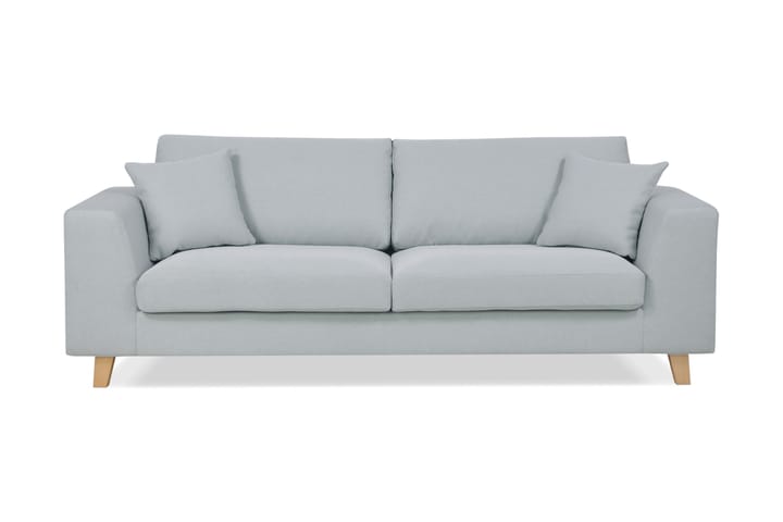 Sohva Galvin 3:n ist - Vaaleanharmaa - Huonekalut - Sohvat - 3:n istuttava sohva