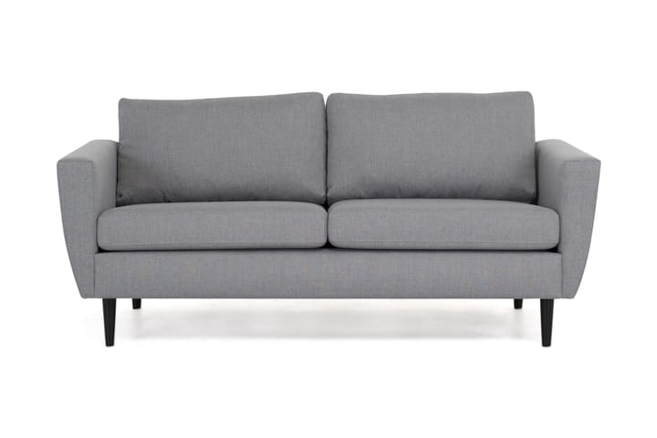Sohva Hudson 3:n ist - Vaaleanharmaa/Musta - Huonekalut - Sohvat - 2:n istuttava sohva
