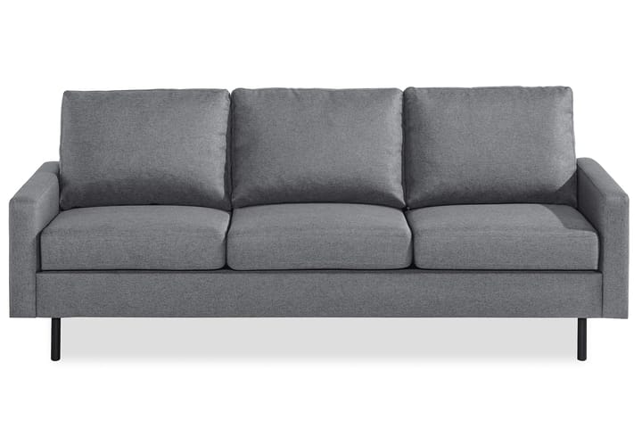 Sohva Malley 3:n ist - Tummanharmaa - Huonekalut - Sohvat - 3:n istuttava sohva