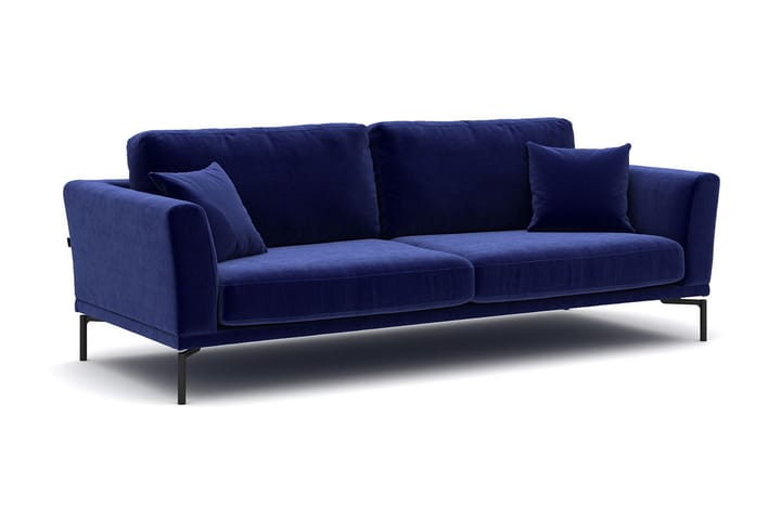 Sohva Moonlight 3:n ist - Sininen - Huonekalut - Sohva - 3:n istuttava sohva