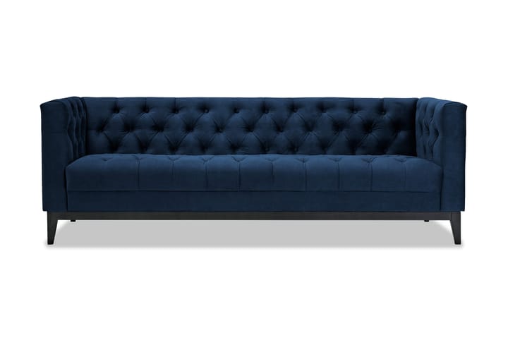 Sohva Noelia 3:n ist - Sininen - Huonekalut - Sohvat - 3:n istuttava sohva
