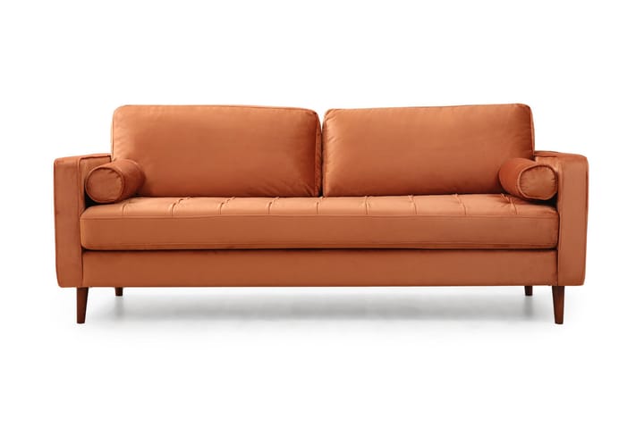 Sohva Puento 3:n ist - Oranssi - Huonekalut - Sohva - 3:n istuttava sohva