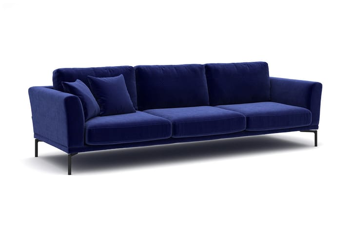 Sohva Moonlight 4:n ist - Sininen - Huonekalut - Sohva - 4:n istuttava sohva