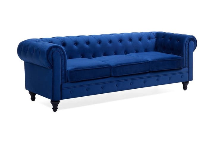 Sohva Chesterfield 2-4:n ist - Sininen - Huonekalut - Sohva - Howard-sohvat