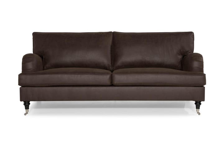 Sohva Oxford Classic 3,5:n ist Keinonahka - Vintage Ruskea - Huonekalut - Sohvat - 3:n istuttava sohva