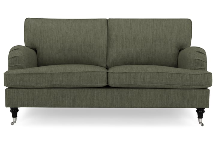 Sohva Oxford Classic 3:n ist - Oliivinvihreä - Huonekalut - Sohva - Howard-sohvat