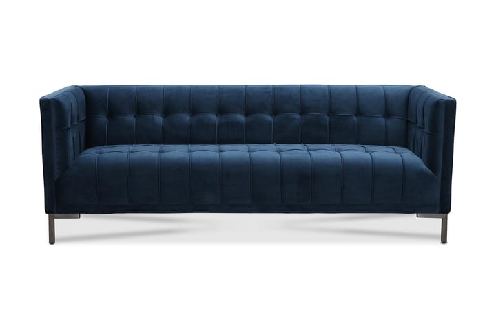 Sohva Rebecka 3:n ist - Sininen - Huonekalut - Sohva - 3:n istuttava sohva