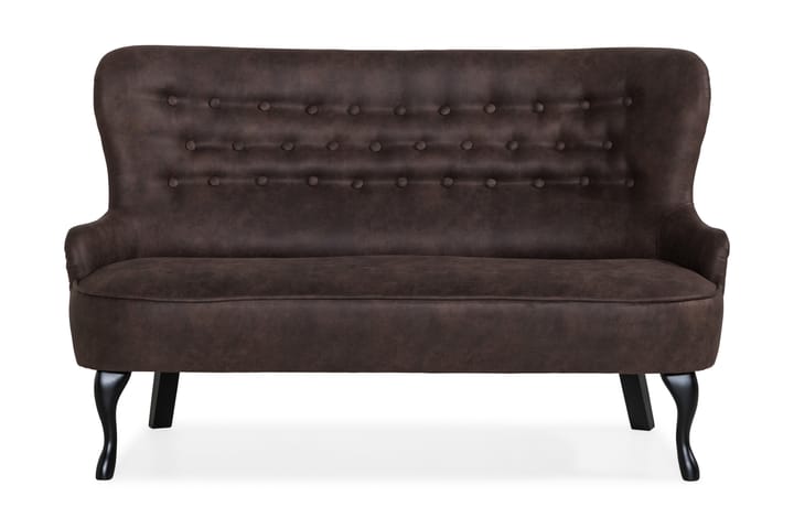 Sohva Thunia - Vintage Ruskea - Huonekalut - Sohvat - 3:n istuttava sohva